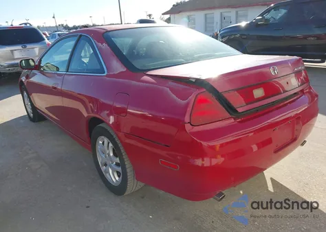 2001 Honda Accord 3.0 Ex из США, поврежденный, VIN 1HGCG22561A009960